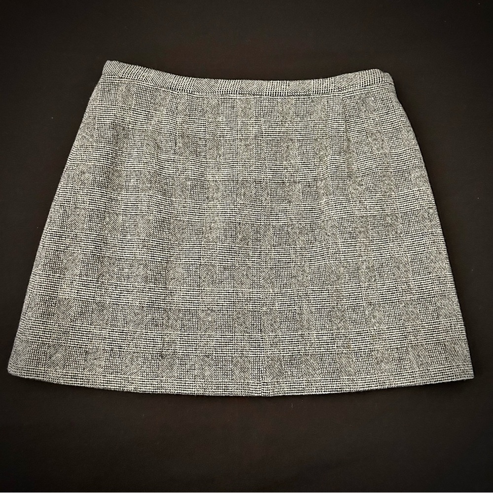 *EUC* Vtg. 90s DKNY Plaid Micro Mini Pencil Skirt - Sz. 8 - Picture 3 of 8